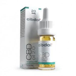 Cibdol CBD Oil 2.0 20% 2000mg 10ml - Κορυφαίας Ισχύος Έλαιο Κάνναβης στο The Budmonk