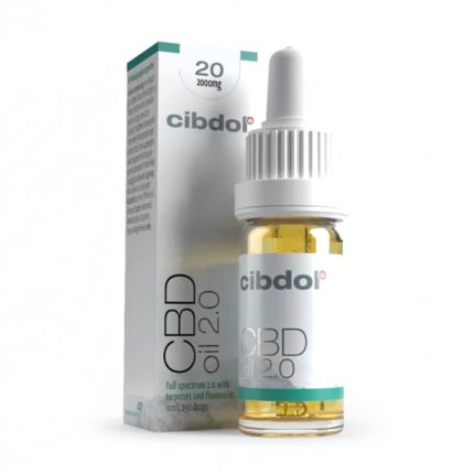 Cibdol CBD Oil 2.0 20% 2000mg 10ml - Κορυφαίας Ισχύος Έλαιο Κάνναβης στο The Budmonk