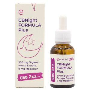 Enecta CBNight Formula Plus 30ml - Έλαιο με CBD, CBN και Μελατονίνη στο The Budmonk
