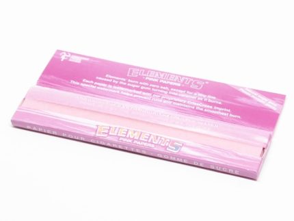 πακέτο με ροζ χαρτάκια στριφτού Elements Pink King Size Slim.