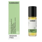 MIGRAINFREE CBD Roll-On Stick 200mg 10ml KANNABIO για φυσική ανακούφιση από πονοκέφαλο και ένταση - The Bud Monk