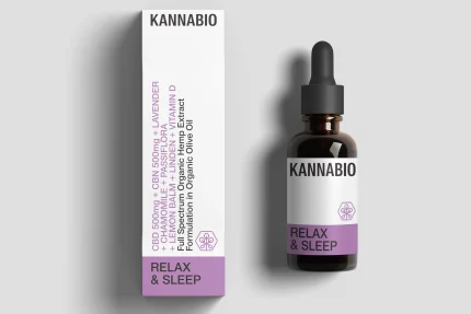 Έλαιο κάνναβης RELAX and SLEEP CBD 5% και CBN 5% 10ml KANNABIO με εκχυλίσματα βοτάνων για την αϋπνία - The Bud Monk