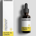KANNABIO ACTIVE 5% LEMON έλαιο CBD isolate 500mg 10ml